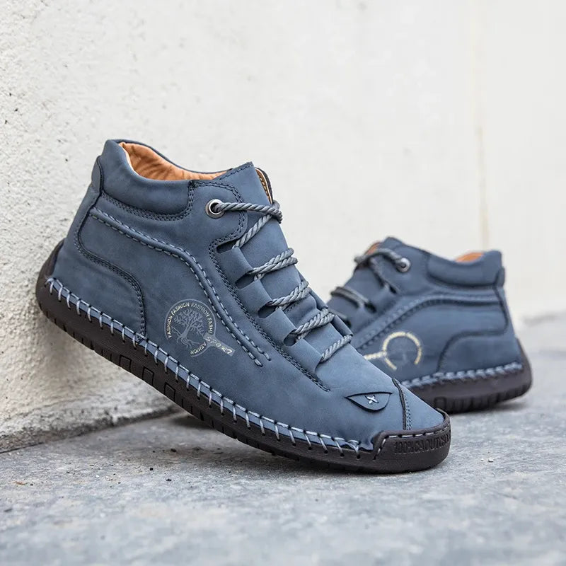 Retro Pigskin Boots