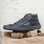 Retro Pigskin Boots