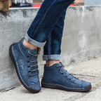 Retro Pigskin Boots