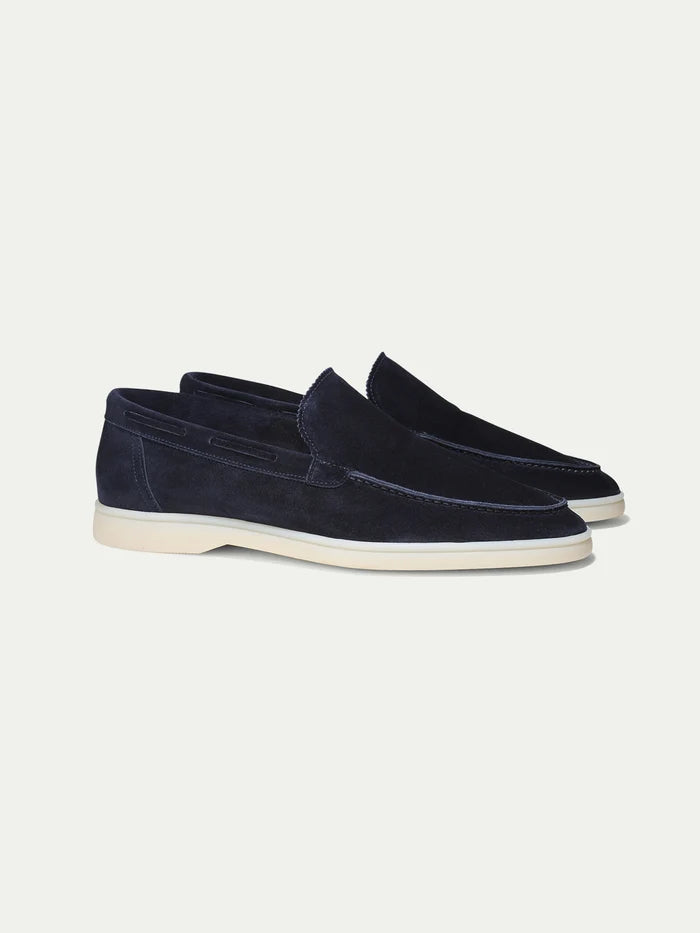 Dark Taupe Yacht Loafers