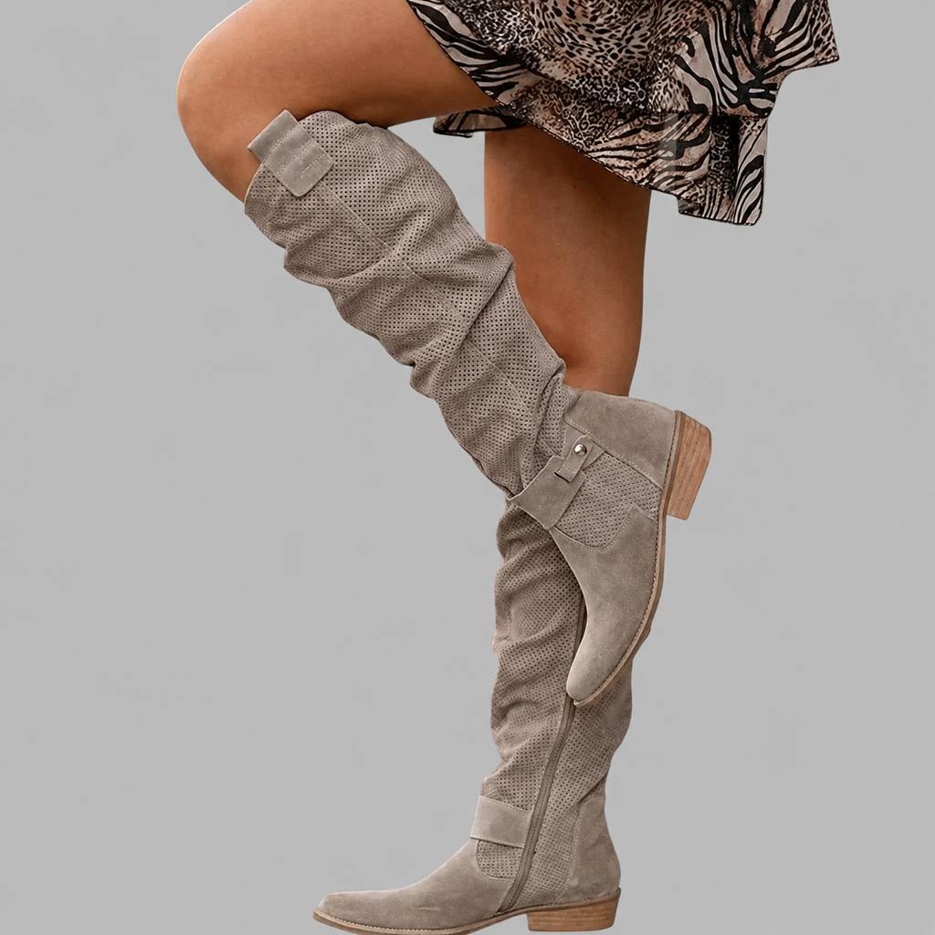 Evelyn | Suede Boots