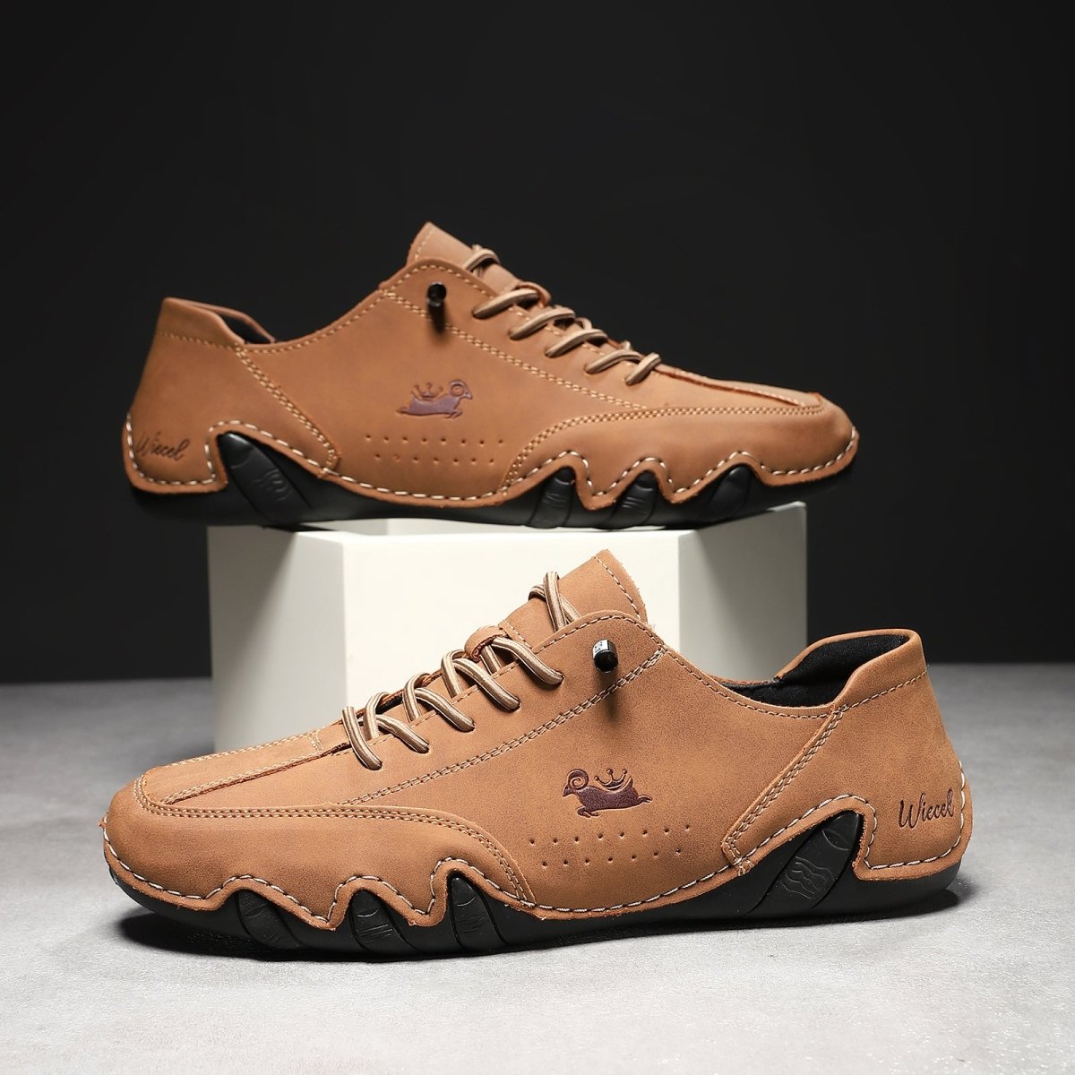 Ultra - bequemer Barfußschuhe aus Leder Barfußschuhe