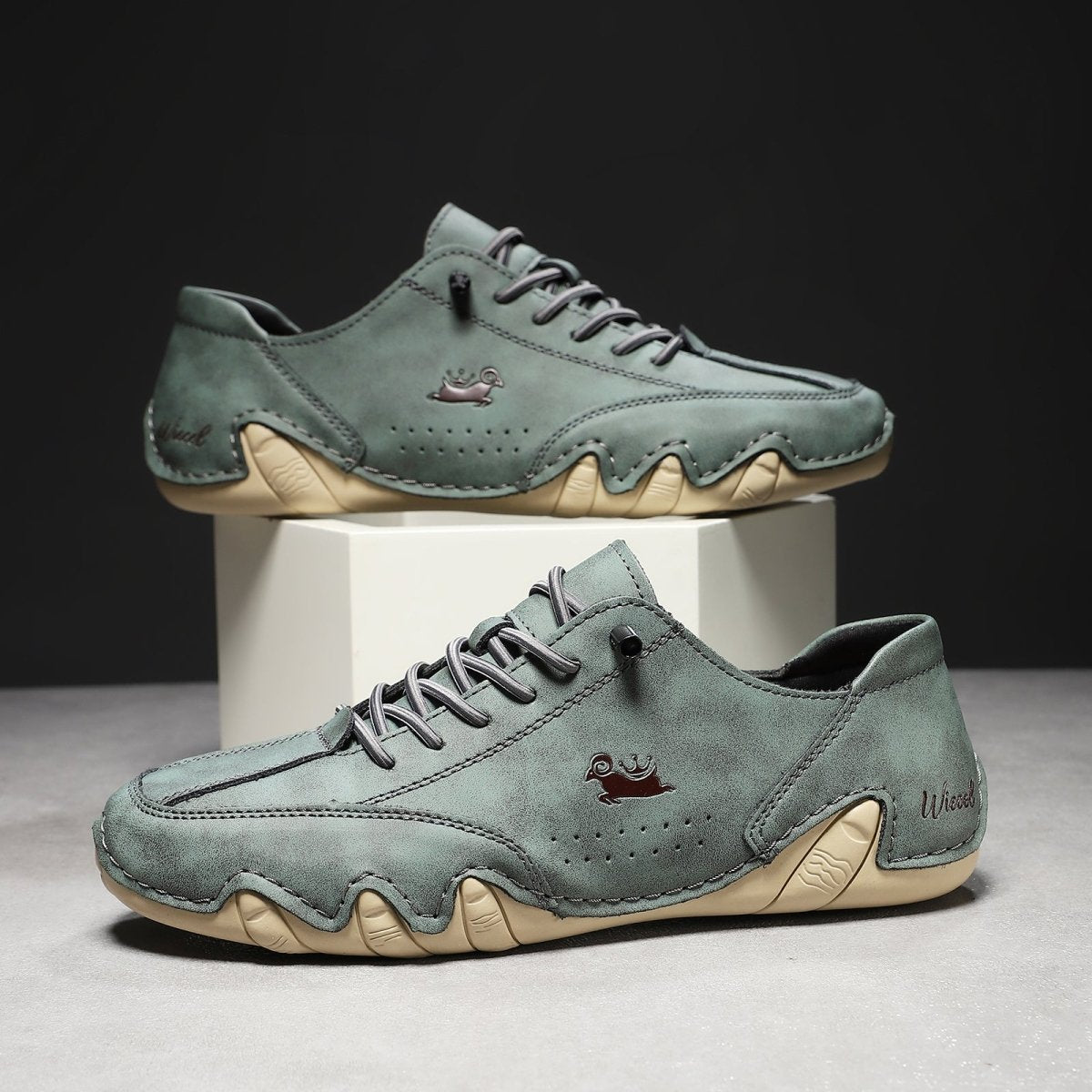 Ultra - bequemer Barfußschuhe aus Leder Barfußschuhe